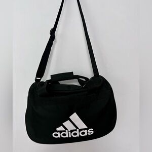 Adidas Black Duffel Gym Bag